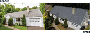 West Hartford, CT Roof Before and After